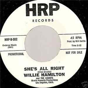 Download Willie Hamilton And The Counts - Cheer Up / She's All Right
