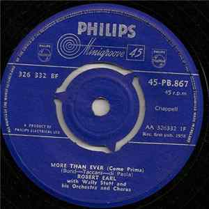 Download Robert Earl - More Than Ever (Come Prima)