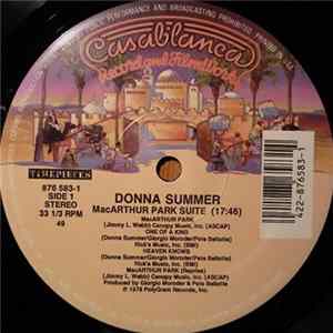 Download Donna Summer - MacArthur Park Suite / Last Dance