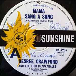 Download Desree Crawford And The High Chapparalls - Mama Sang A Song / Washed My Face In The Morning Dew