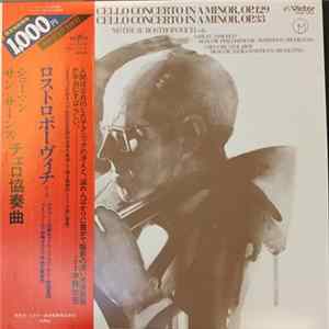 Download Schumann, Saint-Saëns - Mstislav Rostropovich - Cello Concerto