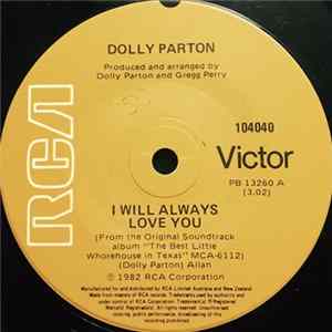 Download Dolly Parton - I Will Always Love You
