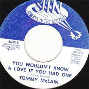 Download Tommy McLain - You Wouldn't Know A Love If You Had One