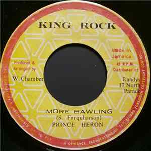 Download Prince Heron - More Bawling
