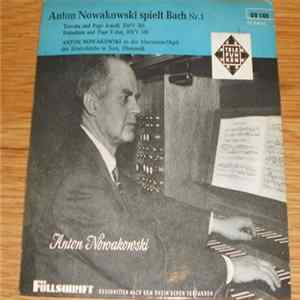Download Bach / Anton Nowakowski - Spielt Bach Nr. 1
