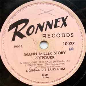 Download L'Organiste Sans Nom = De Orgelist Zonder Naam - Glenn Miller Story Potpourri