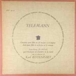 Download Telemann, Jean-Pierre Rampal , Par L'orchestre de Chambre de la Sarre Sous La Direction De Karl Ristenpart - Concertos Pour Flûte En Sol Majeur Et Ré Majeur, Suite Pour Flûte Et Orchestre En La Mineur