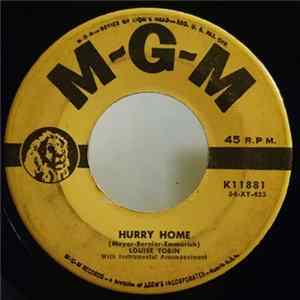 Download Louise Tobin - Hurry Home / Lonesome Road