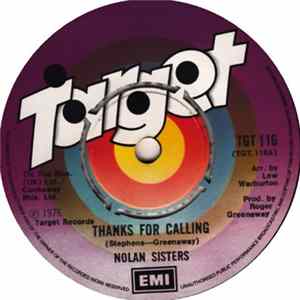Download Nolan Sisters - Thanks For Calling / Oh My Darling