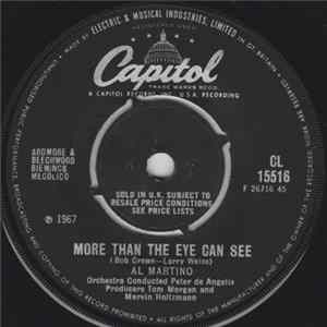 Download Al Martino - More Than The Eye Can See