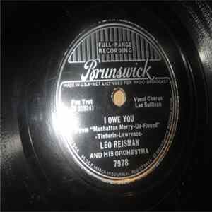Download Leo Reisman And His Orchestra - I Owe You / Sympathy