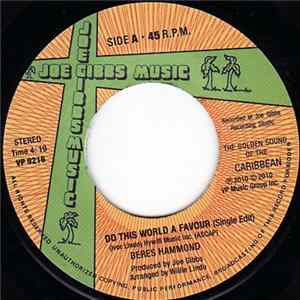 Download Beres Hammond - Do This World A Favour
