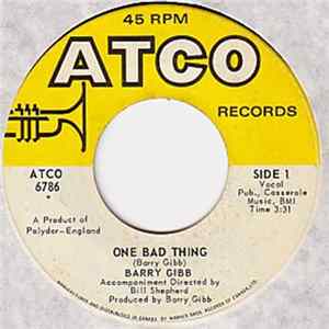 Download Barry Gibb - One Bad Thing / The Day Your Eyes Meet Mine