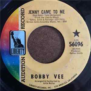 Download Bobby Vee - Jenny Came To Me