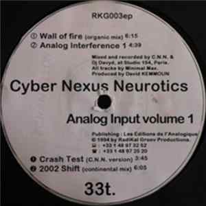 Download Cyber Nexus Neurotics - Analog Input Volume 1