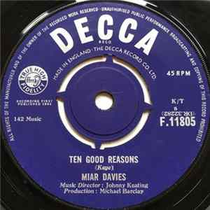 Download Miar Davies - Ten Good Reasons / I Won't Remember You