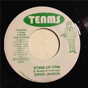 Download David Jahson - Stand Up Firm / Rhythm Skylarking # 2
