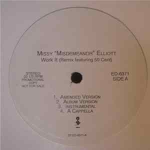 Download Missy "Misdemeanor" Elliott - Work It (Remix) / Funky Fresh Dressed