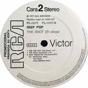 Download Iggy Pop - The Idiot = El Idiota