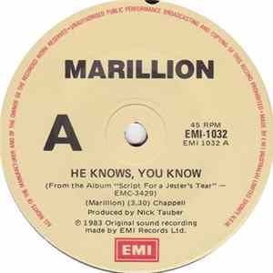 Download Marillion - He Knows, You Know / Charting The Single