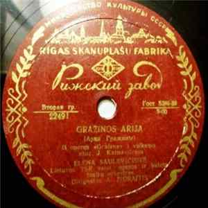 Download Elena Saulevičiūtė - Gražinos Arija