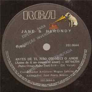 Download Jane & Herondy - Antes De Ti, Não Conheci O Amor