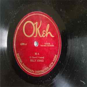 Download Billy Jones - Ma / Molly On A Trolley (By Golly With You)