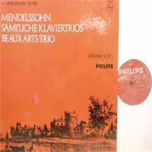 Download Beaux Arts Trio - Mendelssohn Samtliche Klaviertrios
