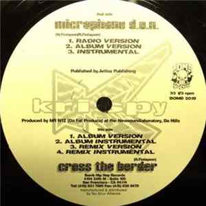 Download Krispy - Microphone D.O.N. / Cross The Border