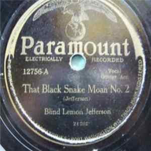 Download Blind Lemon Jefferson - That Black Snake Moan No. 2 / Tin Cup Blues