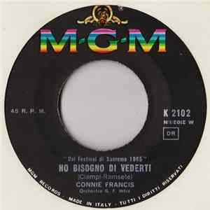 Download Connie Francis - Ho Bisogno Di Vederti