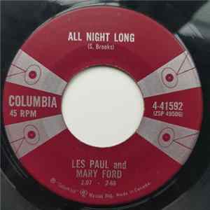 Download Les Paul And Mary Ford - The Poor People Of Paris / All Night Long