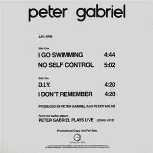 Download Peter Gabriel - Selections From "Peter Gabriel Plays Live"