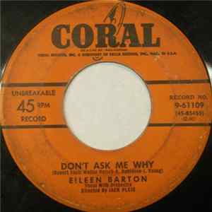 Download Eileen Barton - Don't Ask Me Why / Away Up There