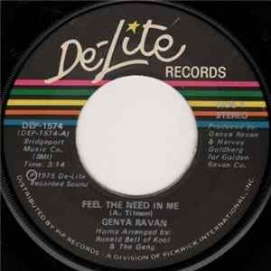 Download Genya Ravan - Feel The Need In Me