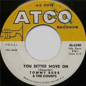 Download Tommy Burk & The Counts - You Better Move On