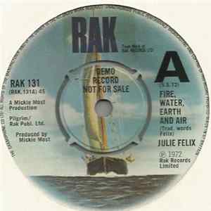 Download Julie Felix - Fire, Water, Earth And Air