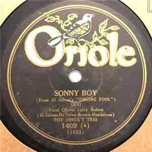 Download Roy Smeck's Trio / Carson J. Robison And Frank Evans - Sonny Boy / On A Blue Lagoon
