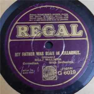 Download Billy Williams - My Father Was Born In Killarney / She Does Love A Little Bit Of Scotch