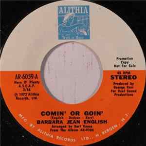 Download Barbara Jean English - Comin' Or Goin'