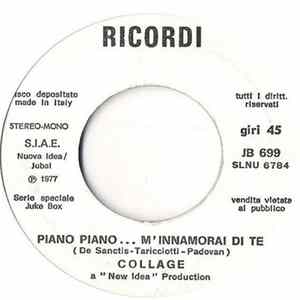 Download Collage / Roberto Soffici - Piano Piano...M'Innamorai Di Te / Nel Dolce Ricordo Del Tuo Sorriso