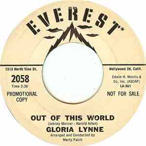 Download Gloria Lynne - Out Of This World / Squeeze Me
