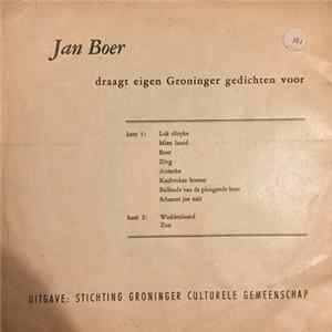Download Jan Boer - Draagt Eigen Groninger Gedichten Voor