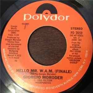 Download Cheryl Barnes / Giorgio Moroder - Love And Passion / Hello Mr. W.A.M.