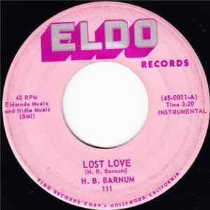 Download H.B. Barnum - Lost Love / Hallelujah