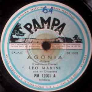 Download Leo Marini Con Su Orquesta - Agonía / Pecado