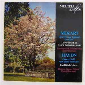 Download Wolfgang Amadeus Mozart, Joseph Haydn - Mozart - Concert Voor 2 Piano's En Orkest Haydn - Concert In D Voor Piano En Orkest