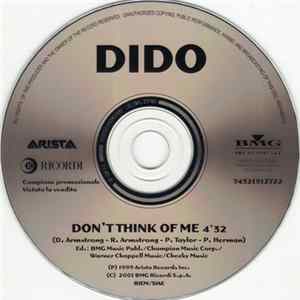 Download Dido - Don't Think Of Me