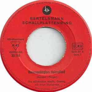 Download Die Böhmischen Madln Mit Ihren Musikanten - Riesengebirglers Heimatlied / S'ist Feieromd