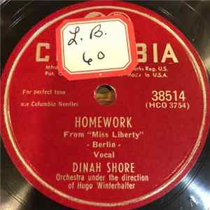 Download Dinah Shore, Doris Day - Homework / You Can Have Him